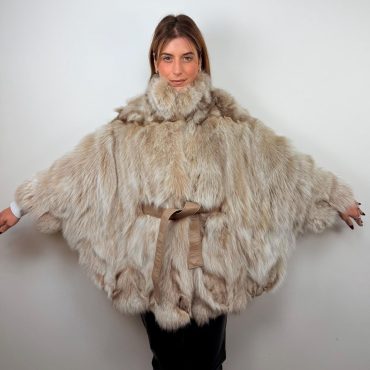 Premium Fur Cape, Real Fox Fur Wrap, Snow Top Fox Fur Cape, Fur Capelet, Luxury Fur Jacket